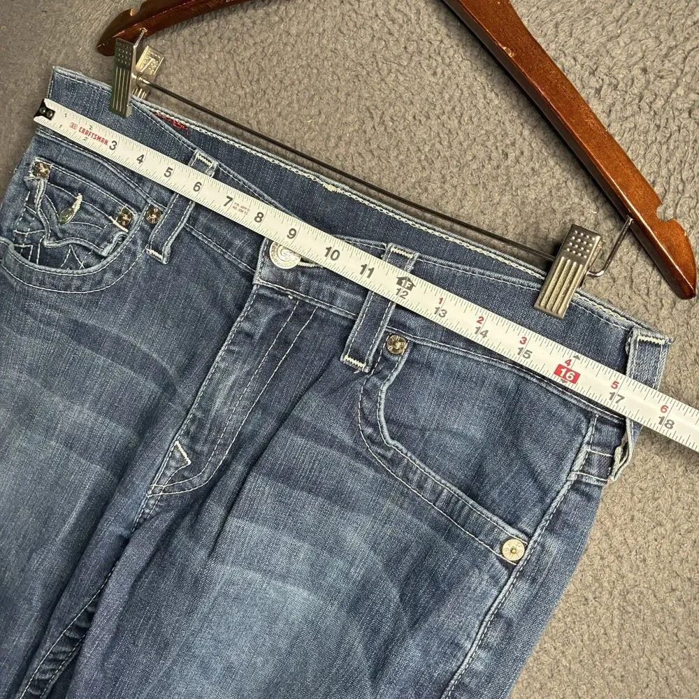 Vintage True Religion Ricky Jeans Men’s 33 (Measured 34x33) Flap Pocket USA